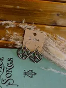 The Peace Studded Earrings