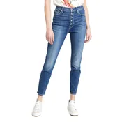Wholesale 7 For All Mankind High-Waist Ankle Skinny Exposed Buttons in Stellar Stellar 33 28
