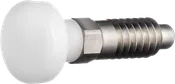 Delrin Knob Plungers – Stainless Steel, Featuring Locking and Non-Locking Plunger