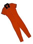 Jean Paul Gaultier Homme orange jumpsuit — JAMES VELORIA