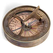 18th C, Sundial &amp; Compass