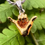 "Aloha" Shaka Pendant