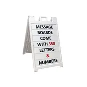 Message A-Board with 350 Letters and Numbers 24″x 36″