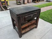 Hamilton Printing Wooden Imposing Table — Brooksvale Artisans