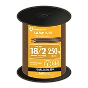 18/2 Spt-1 250 Ft. Brown Lamp Cord, 300 Volt