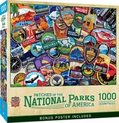 Patches of the National Parks 1000 Piece Puzzle