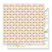 Crate Paper Here & There Collection 12x12 Scrapbook Paper Metropolitan (344332)