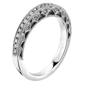14K “Heaven’s Gates” Diamond Half Band