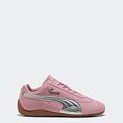Big Kids PUMA Speedcat Metallic Easy On Sneakers Poised Pink / PUMA Silver