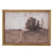 15" Light Fir Wood Framed Natures-cape Prints