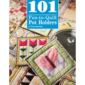 101 Fun-to-Quilt Pot Holders Pattern Book - Digital Download