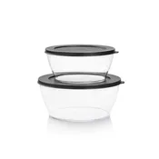 Clearly Elegant® Serving Set of 2