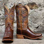 Hyer HAYS 13" – Honey Mestizo Top with Brown Navaro American Bison Vamp