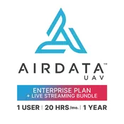AirData Enterprise + Live Streaming Bundle - 1 Drone, 1 User, 20 Hr/Mo for 1 Year