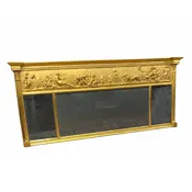 Early Nineteenth Century Gilt Classical Mirror Circa 1820