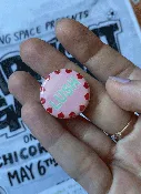 LUSH pin by Shawna Stoltzfoos — holding space