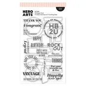 Vintage Vinyl Collection - Stamp & Cut - Hero Arts