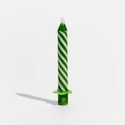 Birthday Candle Pipe in Grass Green