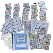 Home Picture Schedule Binder Kit