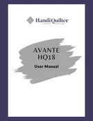 Handi Quilter Avante User Manual