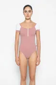Chloe-Mesh T-Petal/Short-Sleeves