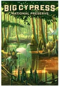 Coaster – Big Cypress Egret & Cypress Tree’s