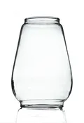 Large Hurricane Glass Clear MUS120