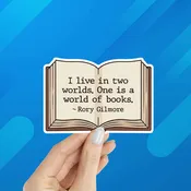 Gilmore Girls Inspired Rory Quote Laptop Sticker