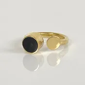 Dot + Disc Ring