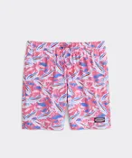 7 Inch Printed Chappy Swim Trunks
