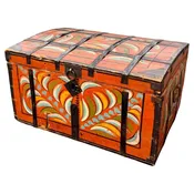 19th Century Paint Decorated Storage Box — Bradbury Art & Antiques