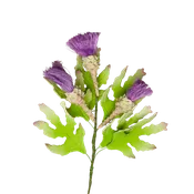 11" Thistle Spray - Purple