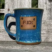 Aqua Fuck Mug
