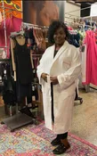 100% Turkish Cotton Ultra Soft White Robe