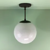 10" Glass Globe Pendant
