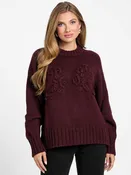 Ahlam Crewneck Embroidered Sweater