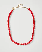 Beaded Statement Necklace