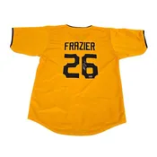 Adam Frazier Signed Custom CC Baseball Jersey