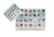 A to Z Fossils, Minerals, and Stones 1,000 Piece Puzzle - June Apothicarie