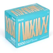 1000 Wooden Craft Sticks
