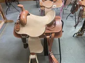 Basket Weave Stockman Ranch Saddle - American Saddlery
