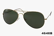 4640B - Wholesale Metal Tear Drop Aviator Sunglasses