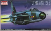 1/100 B.A.C Lightning F.MK6 Supersonic Fighter (RARE) - BEN-A29 BEN HOBBY
