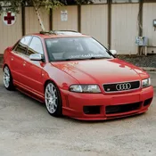 Audi A4 1996-2001 RS4 Style 1 Piece Polyurethane Front Bumper