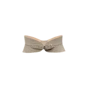 Alexandra Croc-Embossed Corset Belt