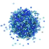 11/0 Delica Mix- Blue Lagoon