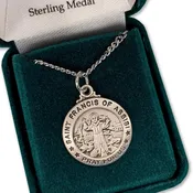 20IN Round St. Francis Necklace