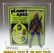 1975 MEGO Planet of the Apes Series 2 / 3rd Issue Card General Ursus General Urko Action Figure AFA 85 NM+ (C85 B85 F90) #11246042