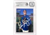 1999 Fleer Tradition Update #U-42 Eric Gagne signed Rookie Card BGS 10 Autograph