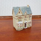 1:144 Scale Dollhouse Resin Miniature "Holme Lodge House" 2 Story